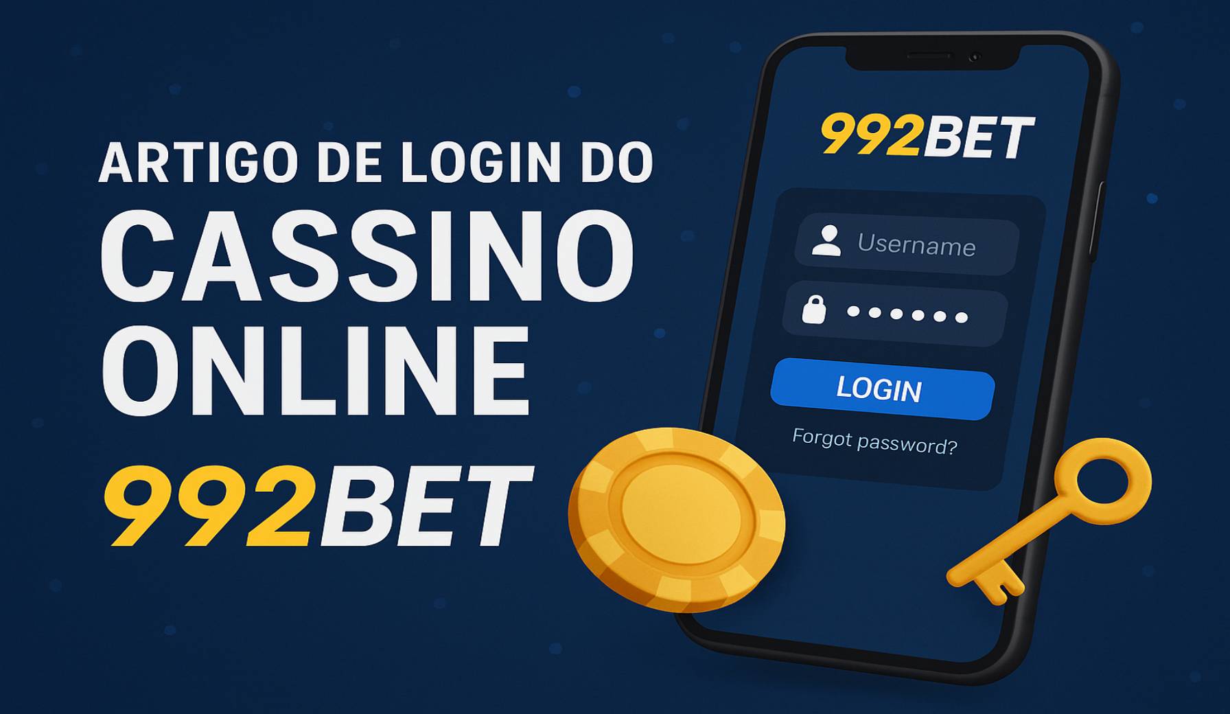 Criar uma nova Conta no plataforma 992BET